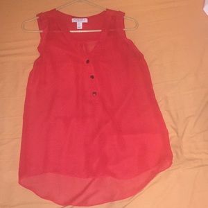 Cute red top from forever 21!